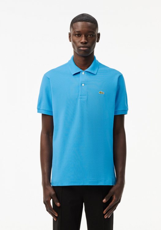 LACOSTE Polo Μπλούζα της σειράς Crocodile Caiman - 3L1212 BD3 Tahiti