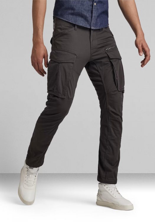 G Star Cargo Παντελόνι της σειράς Rovic Zip 3D Tapered - D02190 5126 976 Raven 