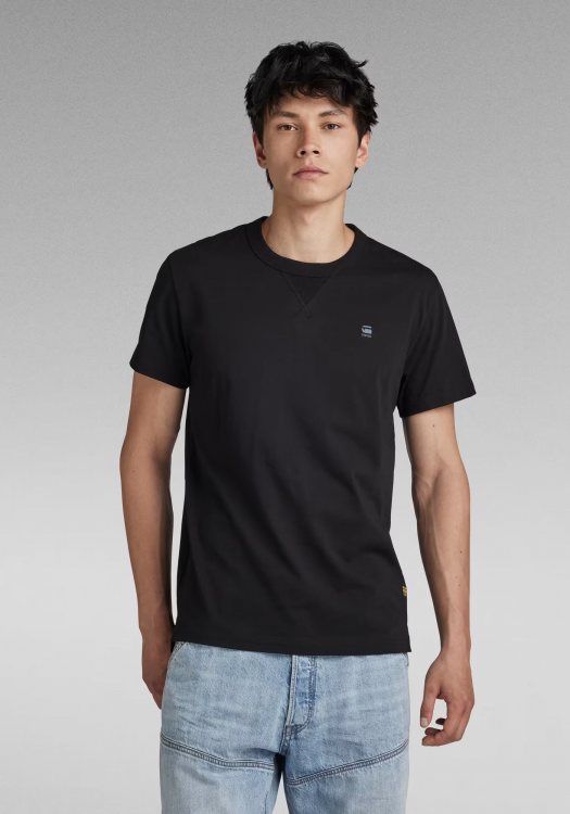 G-Star T Shirt της σειράς Nifous - D24449 336 6484 Dark Black