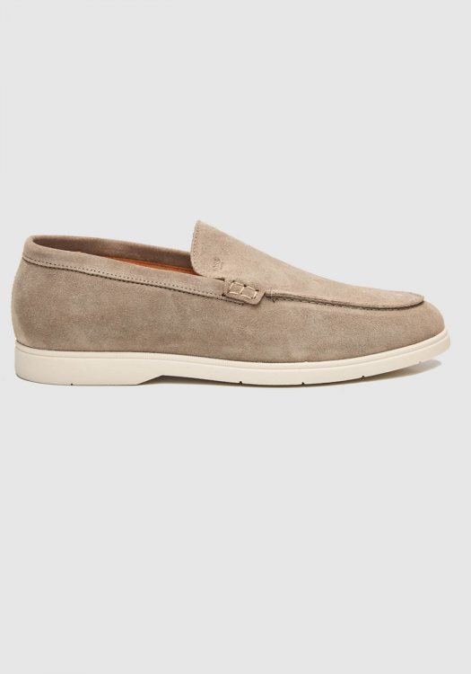 BOSS Shoes Loafers Suede - D251B Earth