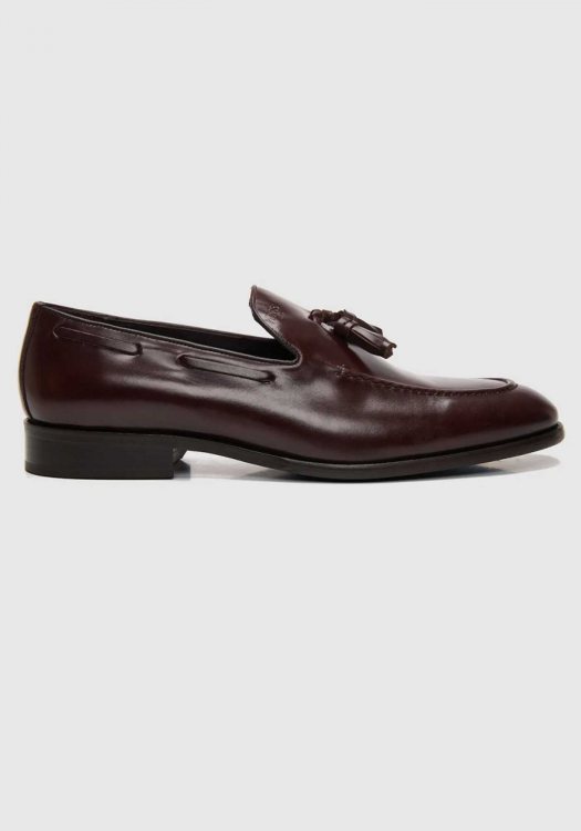 BOSS Shoes Δερμάτινα Loafers Dakar - D7692 Brown