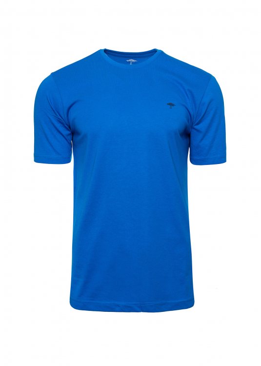 Fynch Hatton Κοντομάνικη T Shirt της γραμμής Organic σε Άνετη γραμμή - 1121 1500 645 Royal