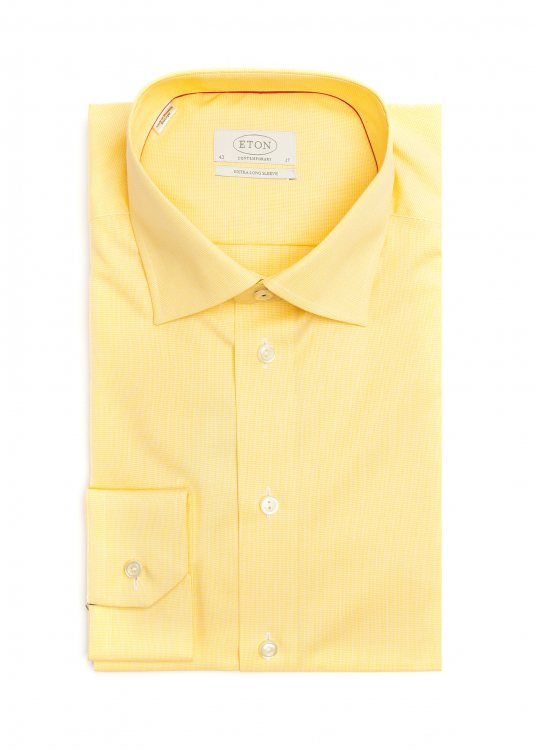 Eton Πουκάμισο της σειράς Contemporary - 22820003214 145 Yellow