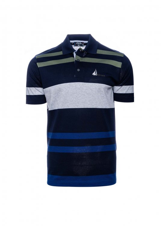 White Ship Polo T-Shirt της σειράς Piaz - 52348 00005 Blue