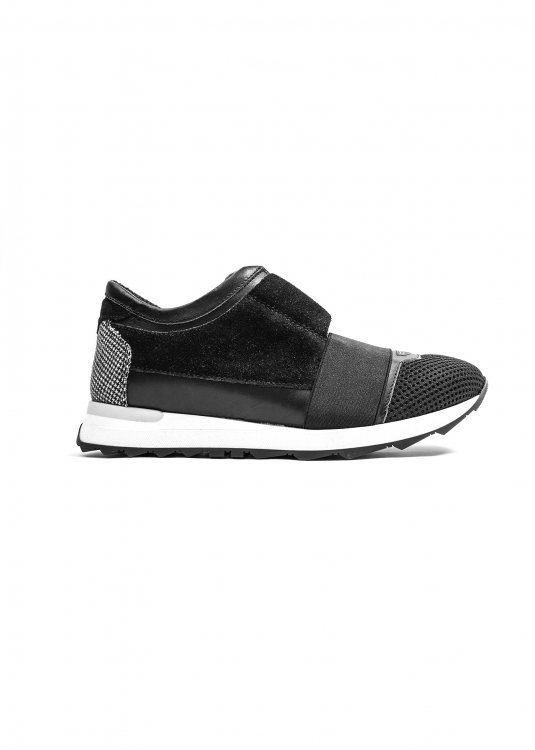 Hamaki-Ho Suede Sneakers - Black 990