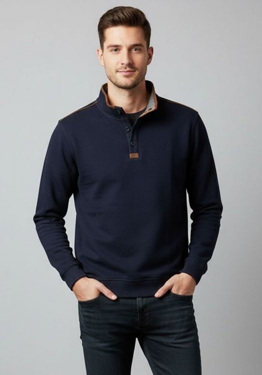 Daniel Hechter Troyer της σειράς Sweatshirt - 70016 172962 690 Blue