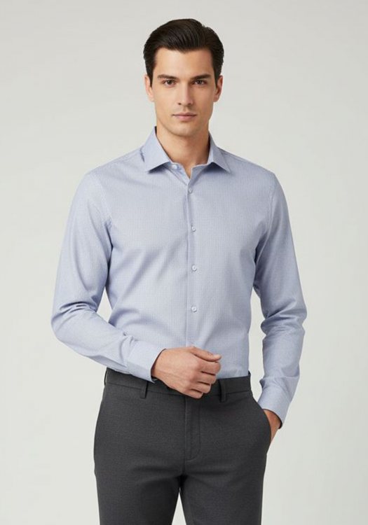 Daniel Hechter Πουκάμισο της σειράς Kent - 60203 132506 630 Sky Blue 