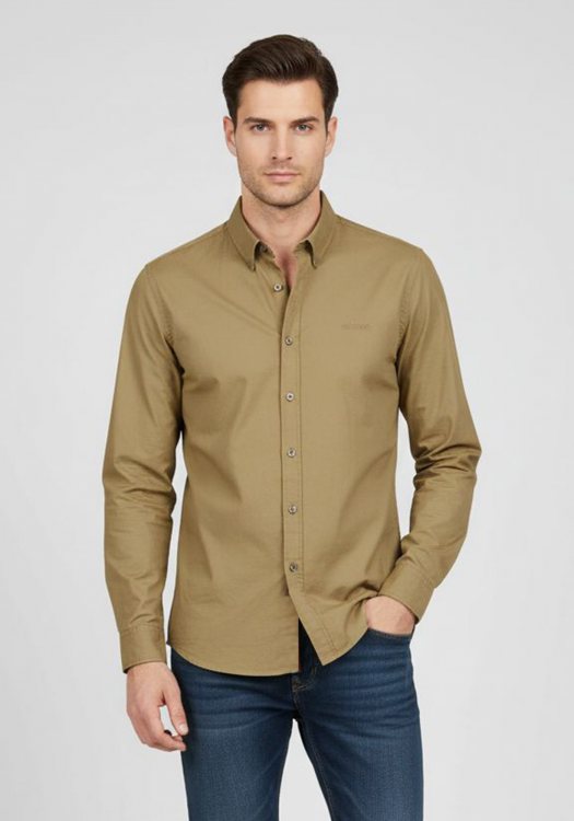 Daniel Hechter Πουκάμισο της σειράς Kent - 60253 141610 540 Mud