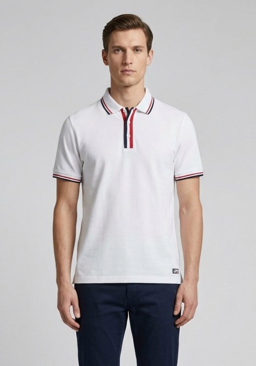 Daniel Hechter Μπλούζα Polo - 14159 760 White