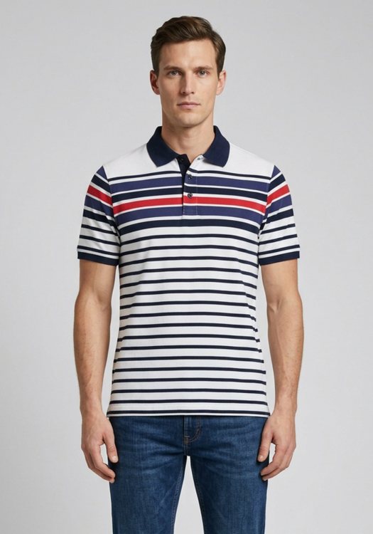 Daniel Hechter Μπλούζα Stripe - 14134 60 Multi Stripe