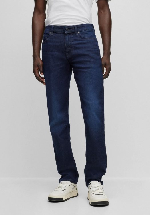 BOSS Jean Παντελόνι της σειράς Delaware - 50496340 402 Dark Blue 