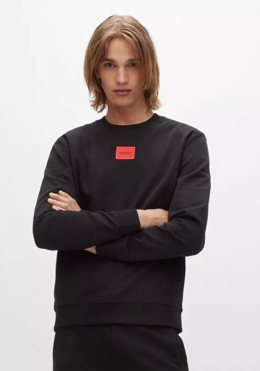 HUGO Φούτερ της σειράς Diragol212 - 50447964 001 Black