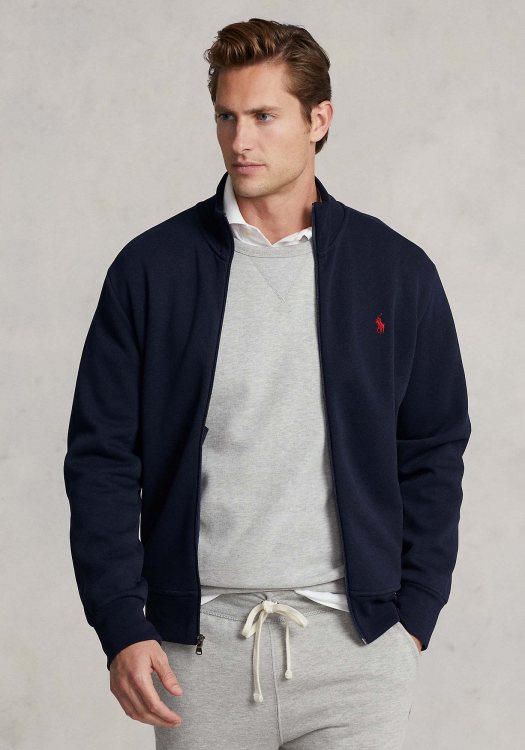 Polo Ralph Lauren Ζακέτα της σειράς Double-Knit - 710881509 002 Blue