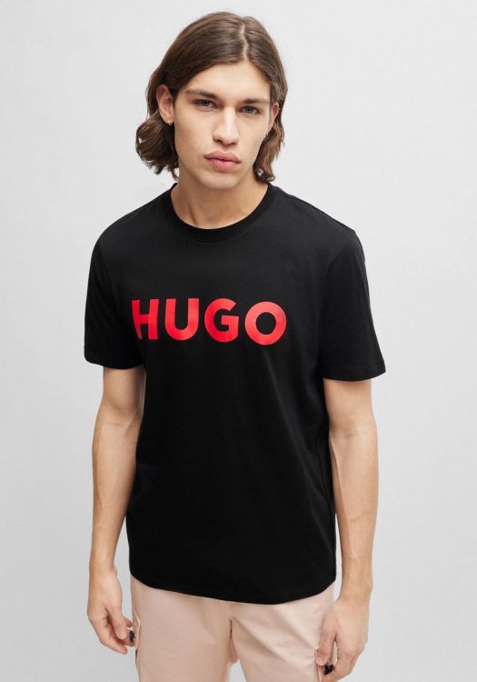 HUGO Κοντομάνικη T-shirt της σειράς Dulivio - 50467556 001 Black