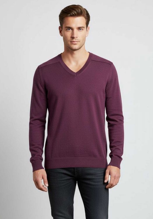 Donna Karan Pullover της σειράς V Neck - E2S089FM Plum