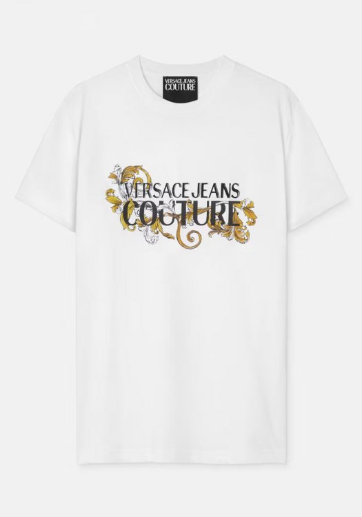 Versace Jeans Couture Μπλούζα της σειράς Logo - 78GAHC05 78UP600 G03 White