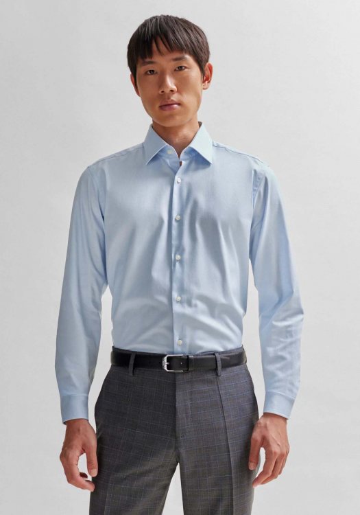 BOSS Πουκάμισο της σειράς H-JOE - 50508772 450 Pastel Blue