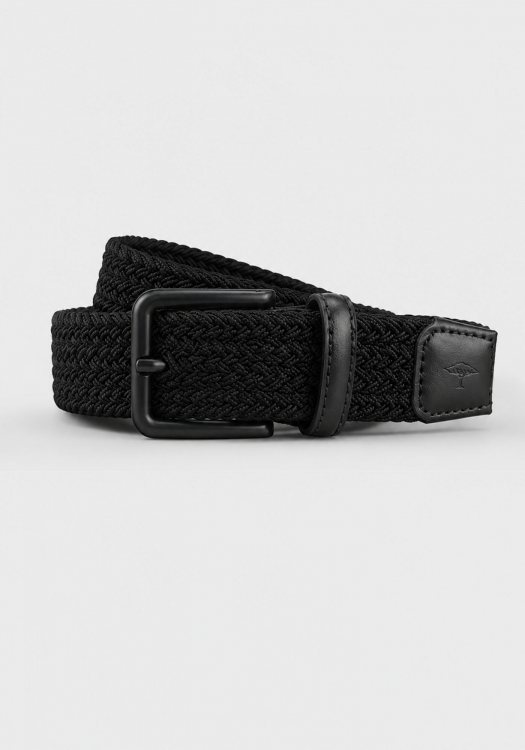 Fynch Hatton Ζώνη Braided - FM4009 H4507 0790 Black