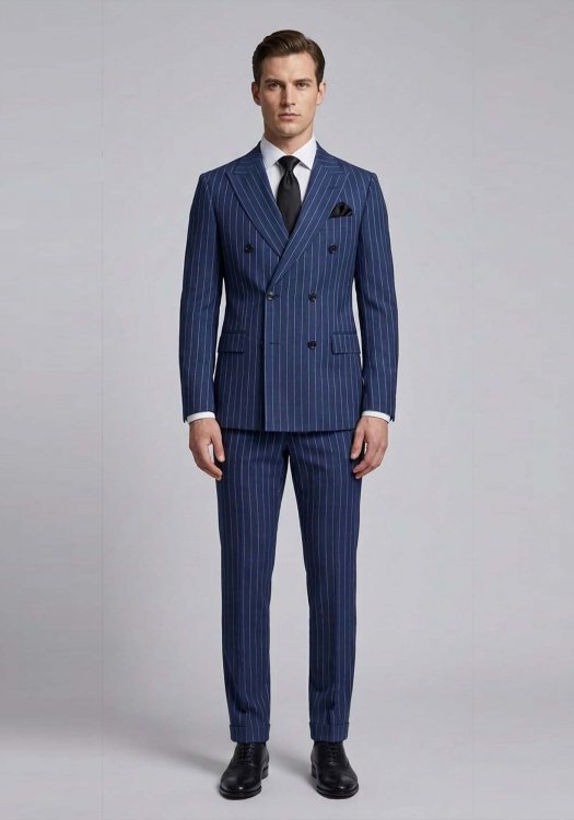 Fragosto 2 Pieces Κοστούμι της σειράς Helix - FRS26 4029 026 032 Blue