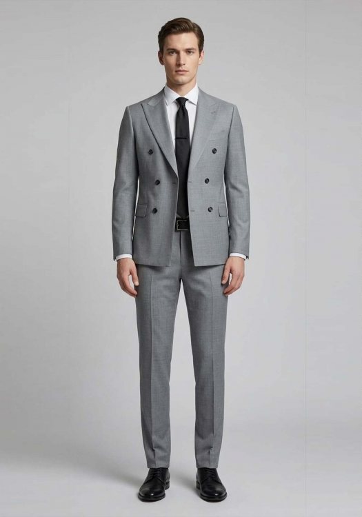 Fragosto 2 Pieces Κοστούμι της σειράς Diego - FRS26 4067 026 003 Grey