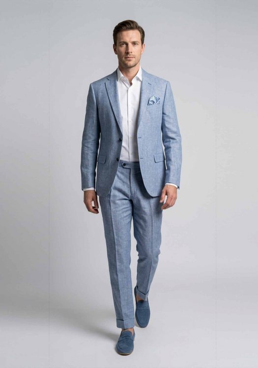 Fragosto 2 Pieces Κοστούμι Matteo - FRS26 4076 026 022 Light Blue