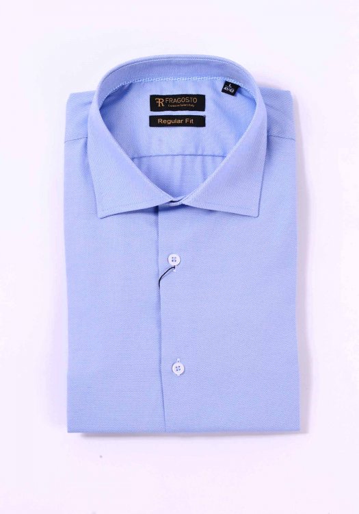 Fragosto Regular Fit Shirt - Light Blue