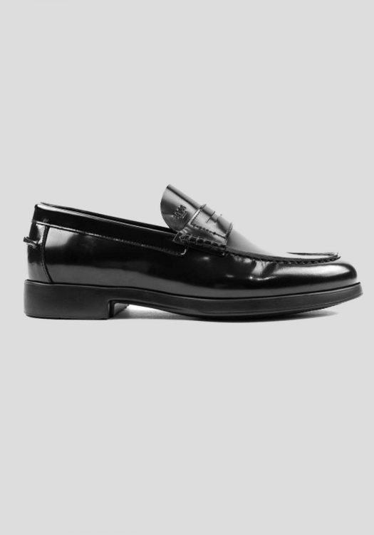 BOSS  Δερμάτινα Loafers Παπούτσια της σειράς Flo - R6487 001 Black