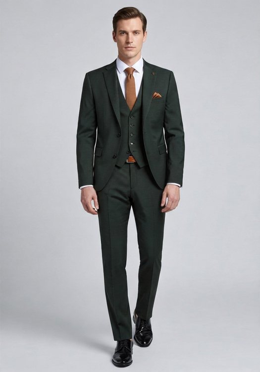 Fragosto 3 Pieces Κοστούμι της σειράς Juan - FRS2324 4938 022 006 Green