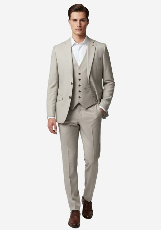 Fragosto 3 Pieces Κοστούμι της σειράς Mason - FRS2425 2506 3 Bez