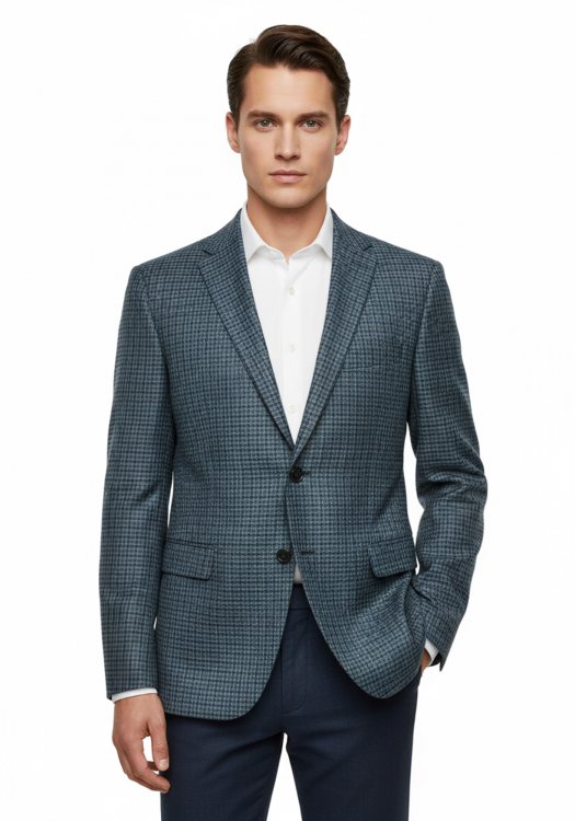 Fragosto Σακάκι της σειράς Jacket - JMA3731 002 Blue 