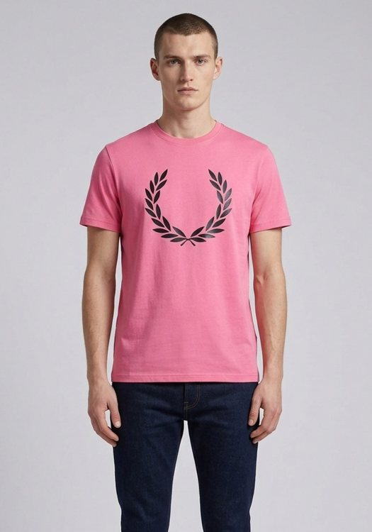 Fred Perry Μπλούζα Basic - M5273 113 Pink