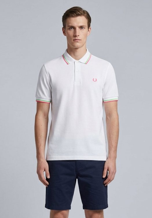 Fred Perry Μπλούζα Polo - M5310 861  White