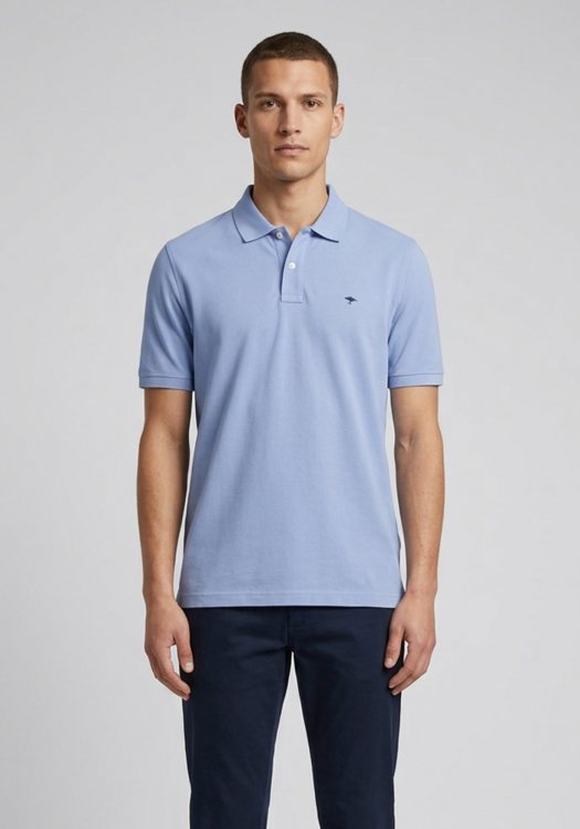 Fynch Hatton Polo Μπλούζα Supima Cotton - 9613 1700 653 New breeze