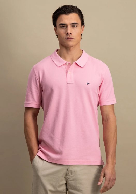 Fynch Hatton Polo Μπλούζα της σειράς Supima Cotton - 1413 1700 458 Blush