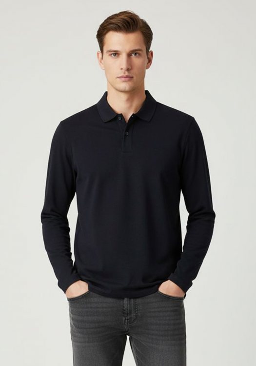 Fynch Hatton Polo της σειράς Interlock - 1514 1923 999 Black