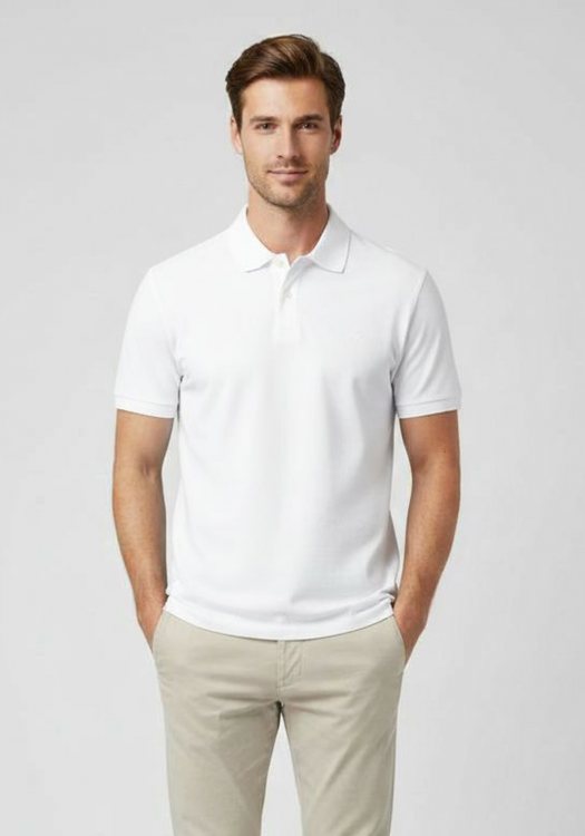 Fynch Hatton Polo της σειράς Mercerized - 1504 1320 802 White