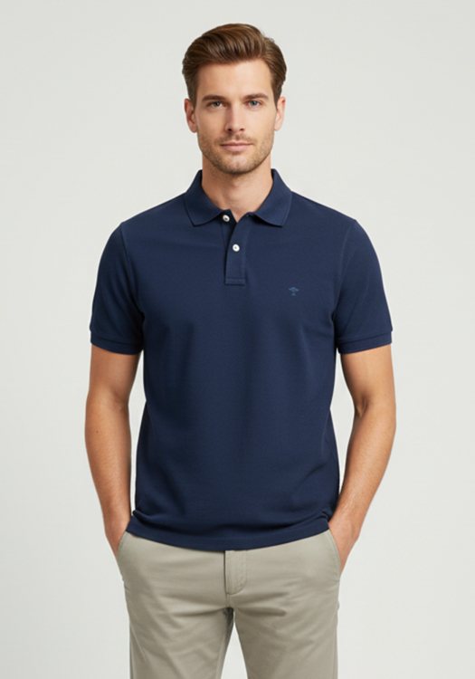 Fynch Hatton Polo της σειράς Supima - 1000 1700 672 Midnight