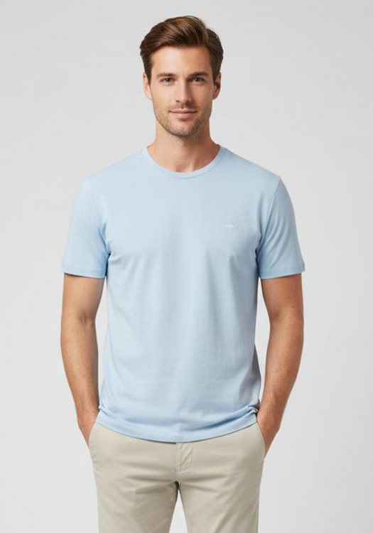 Fynch Hatton T Shirt της σειράς Basic - 1504 1804 607 Summer Breeze