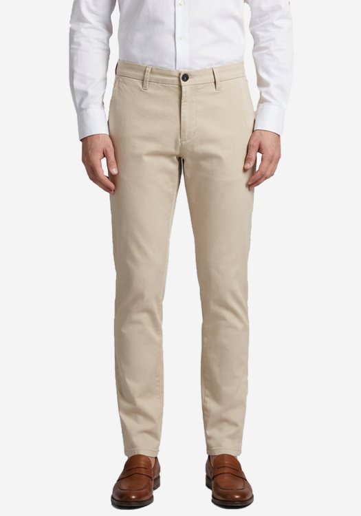 Fynch Hatton Παντελόνι Chino - 1613 2803 837 Sand
