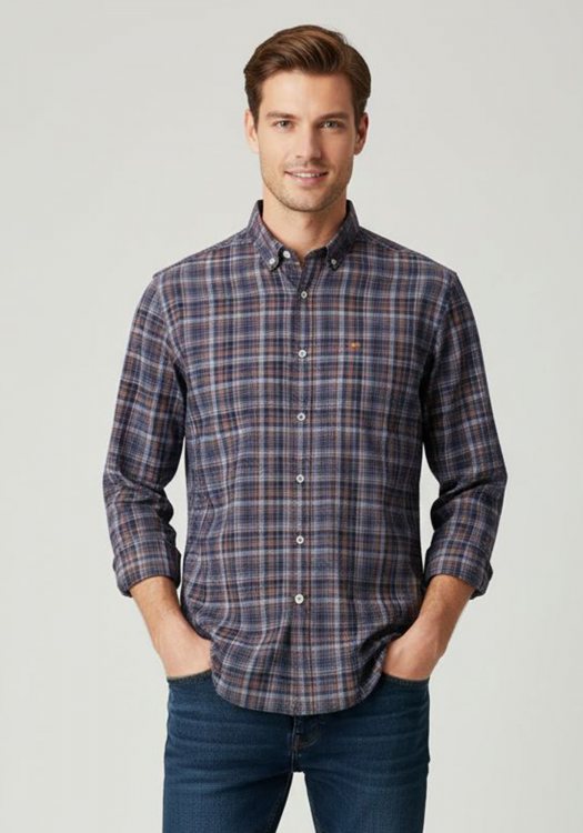 Fynch Hatton Πουκάμισο της σειράς Check - 1414 8010 804 Hazel