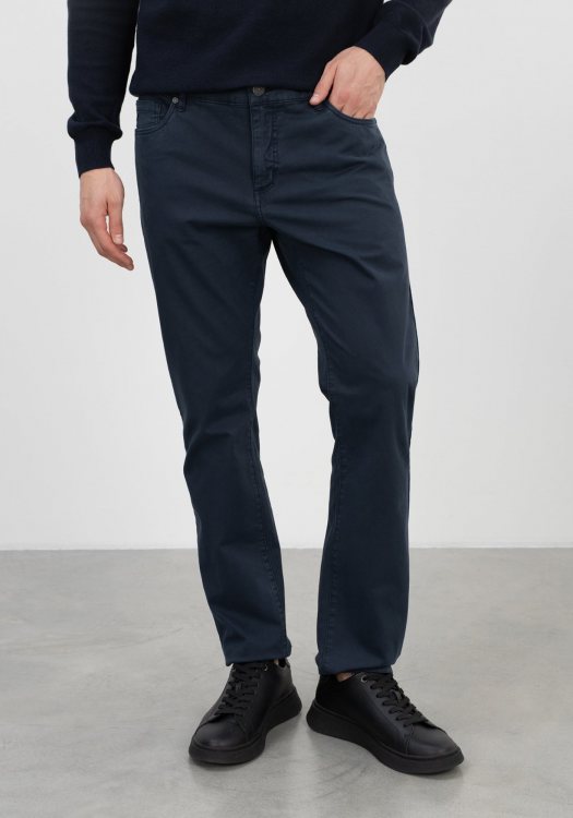 Fynch Hatton Παντελόνι της σειράς Chino - 1413 2802 688 Dark Navy