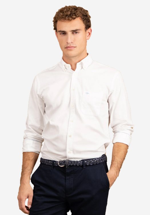 Fynch Hatton Πουκάμισο της σειράς Texture - 1508 5000 802 White