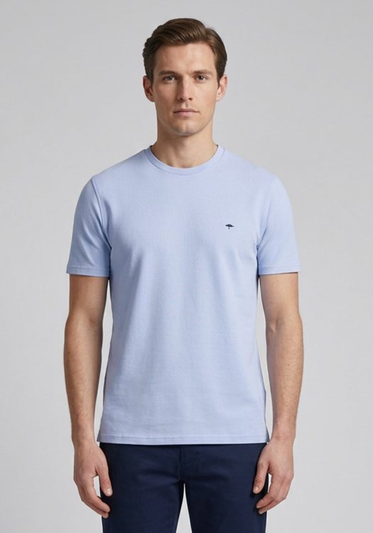 Fynch Hatton Μπλούζα Basic - 1603 1707 653 New breeze