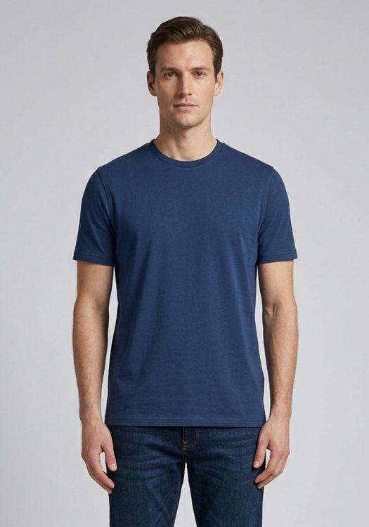 Fynch Hatton Μπλούζα Basic - 1603 1707 672 Midnight