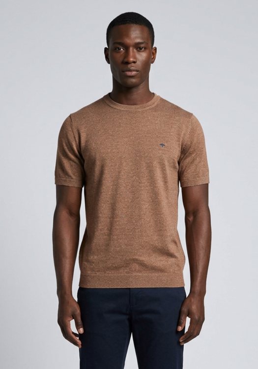 Fynch Hatton Μπλούζα O Neck - 1603 701 213 Affogato