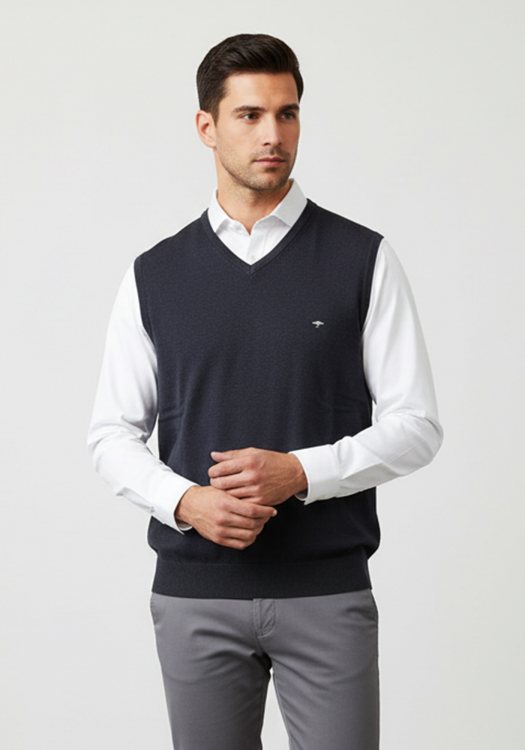 Fynch Hatton Αμάνικο Pullover της σειράς Slipover  - 1514 214 998 Charcoal