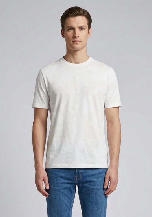 Fynch Hatton Μπλούζα Sanforized - 1613 1900 824 New Offwhite