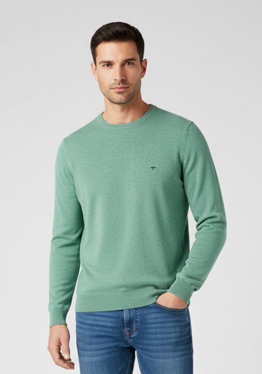Fynch Hatton Πλεκτή μπλούζα της σειράς Superfine Cotton - 1514 210 734 Fem