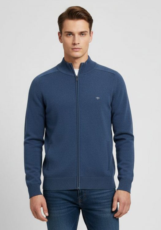 Fynch Hatton Ζακέτα της σειράς Knit Zip  - 1220 203 Νight 680