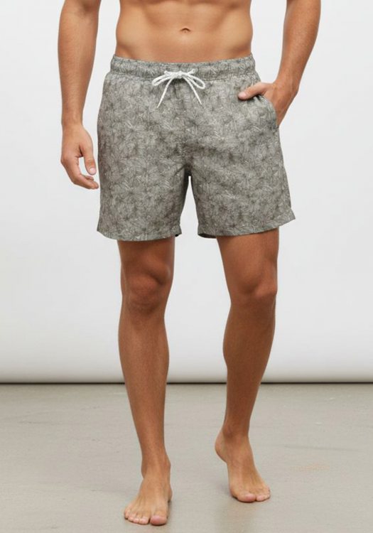 Fynch Hatton Μαγιό της σειράς Swimshort - 1122 2801 1705 Oliv Leaves